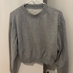 Gray Crewneck Sweatshirt